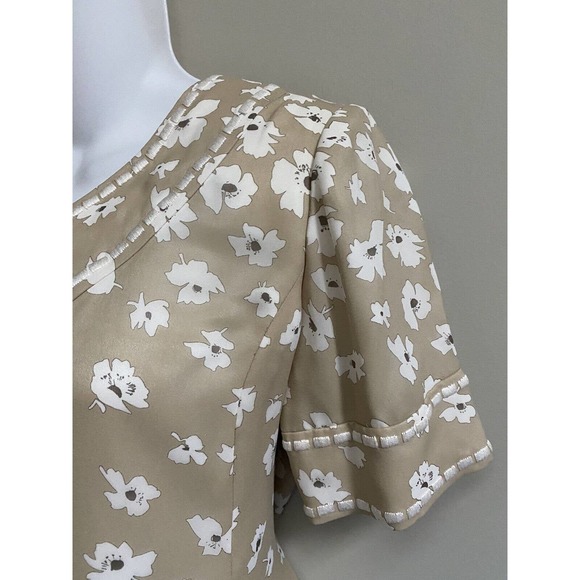 André Laug Roma Vintage 100% Silk, Lined Blouse Top ~ estimated to be‎ size S/M - Picture 3 of 5